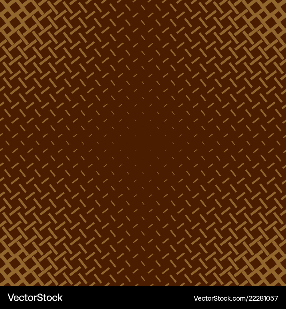 Brown halftone stripe background pattern design vector image