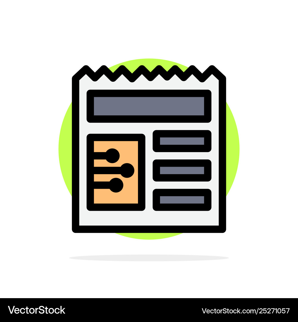 Dokument grundlegende ui abstrakter Kreis Hintergrund flach Dokument grundlegende ui abstrakter Kreis Hintergrund flach vektorbild