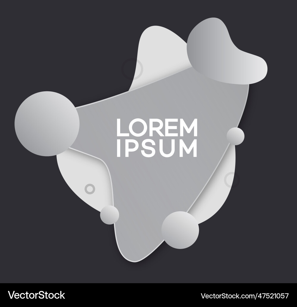 Dynamic shape Dynamic shape vector image