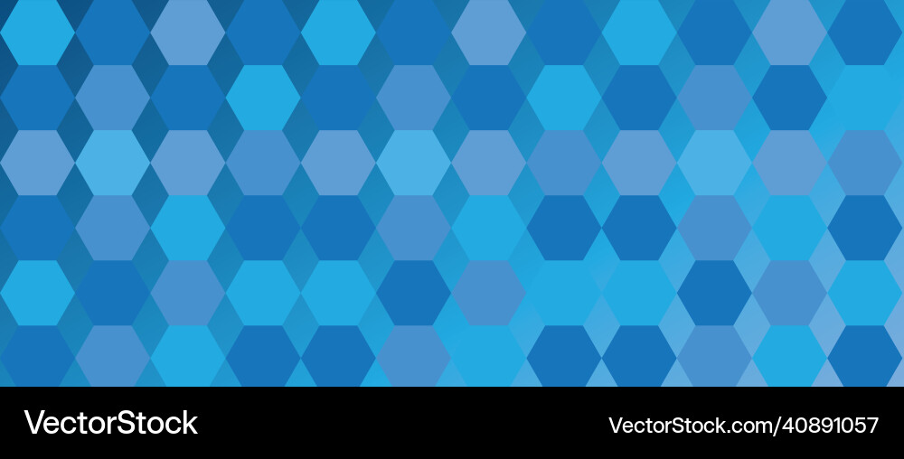 Geometric shining pattern with hexagon Vector Image