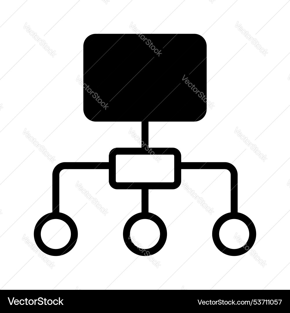 Hierarchy vector image