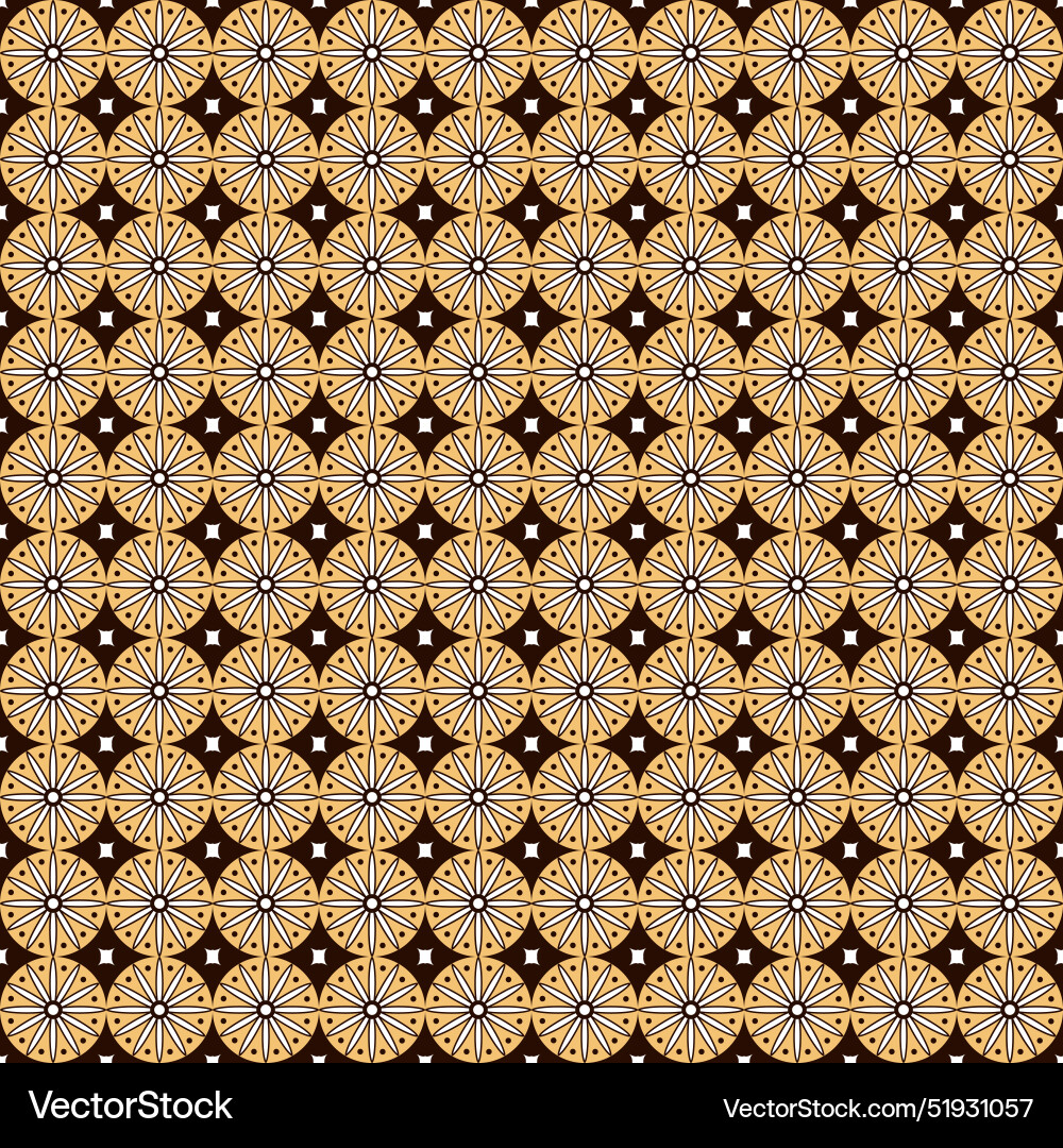 Seamless geometric abstract pattern design Vector Image