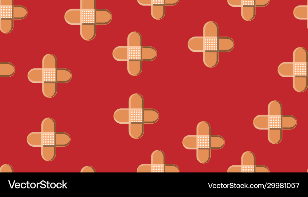Seamless pattern texture endless repetitive vector image