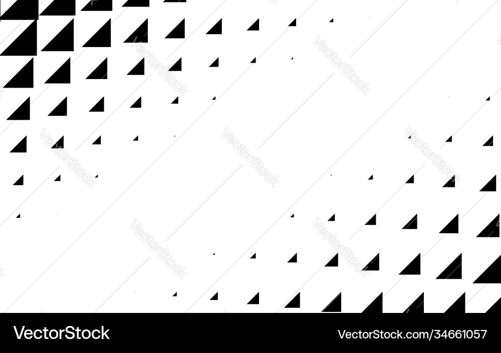 Triangles halftone triangle geometric background Triangles halftone triangle geometric background vector image