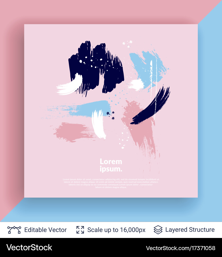 Abstract background design vector image