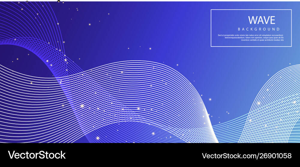 Abstract wave line colorful background Abstract wave line colorful background vector image