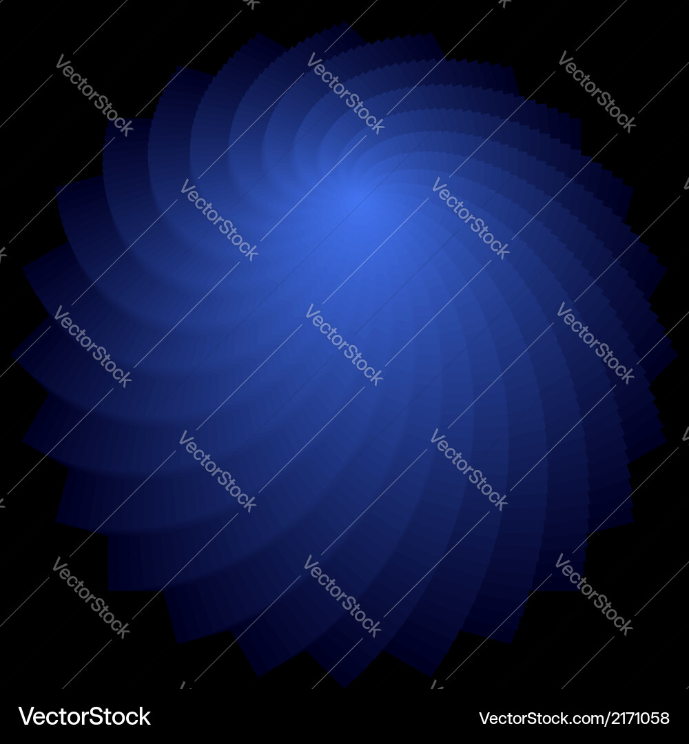 Rotation shape vector image