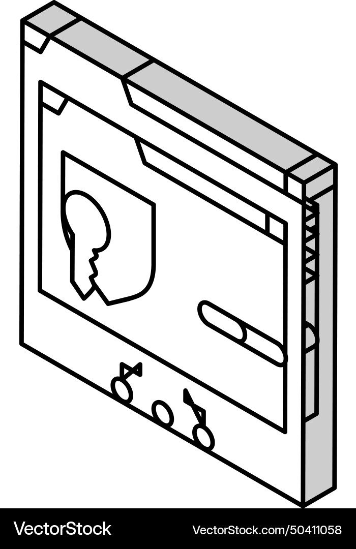 Software licensing isometric icon Vector Image