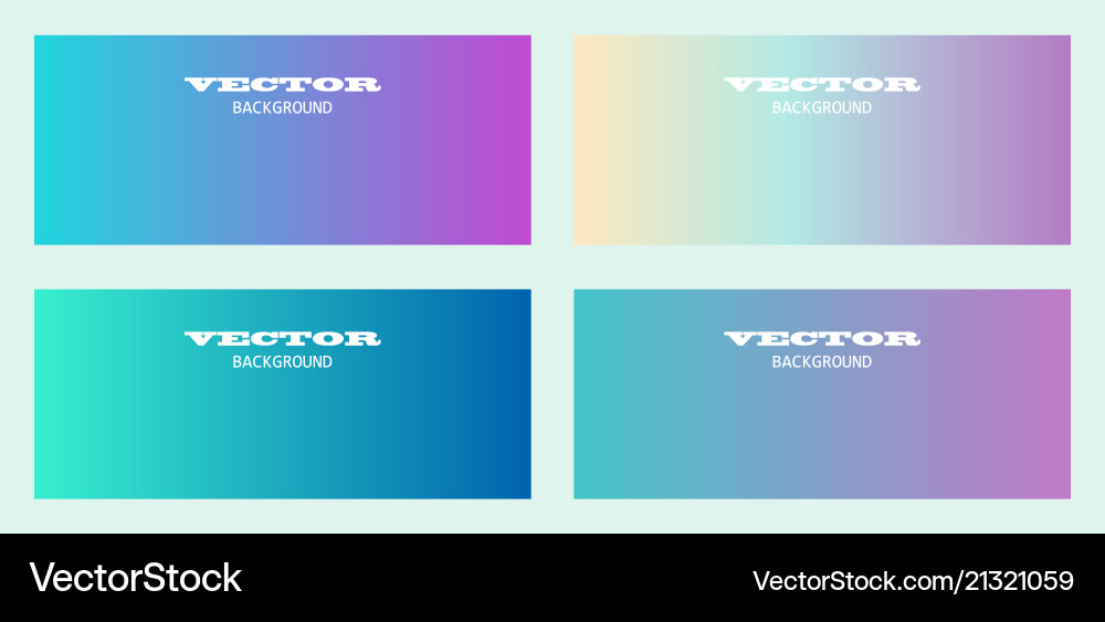 Abstract Color Gradient Background vector image
