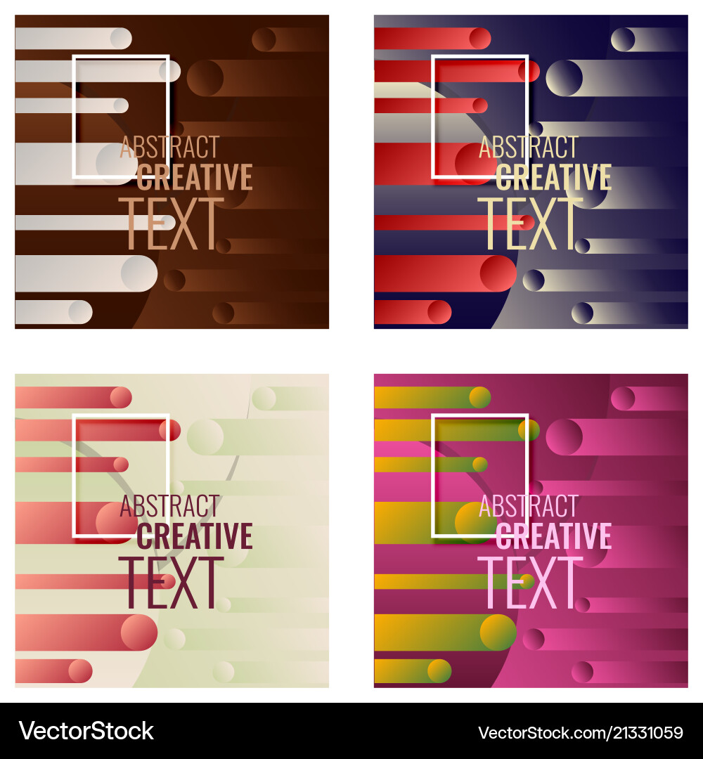 Minimal geometric coverage a set of modern Minimal geometric coverage a set of modern vector image