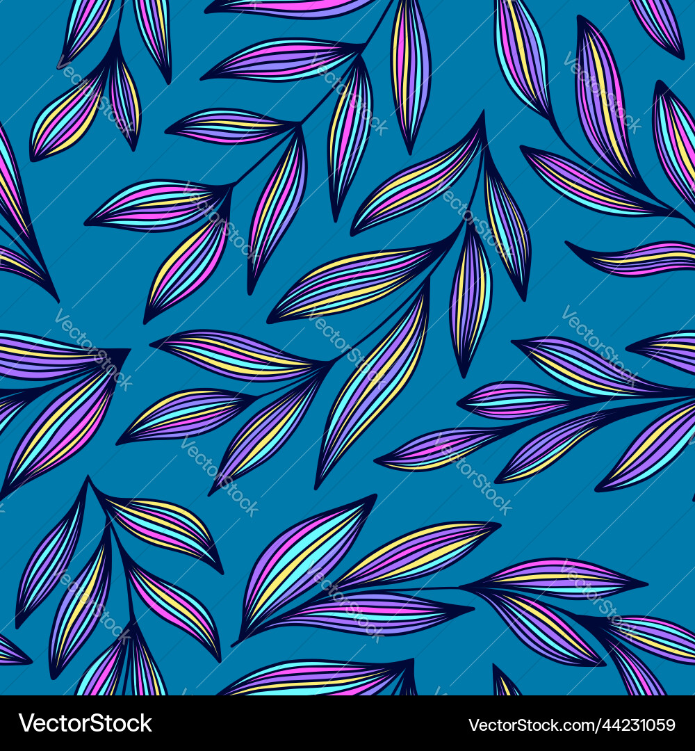 Pattern with branches Pattern with branches vector image