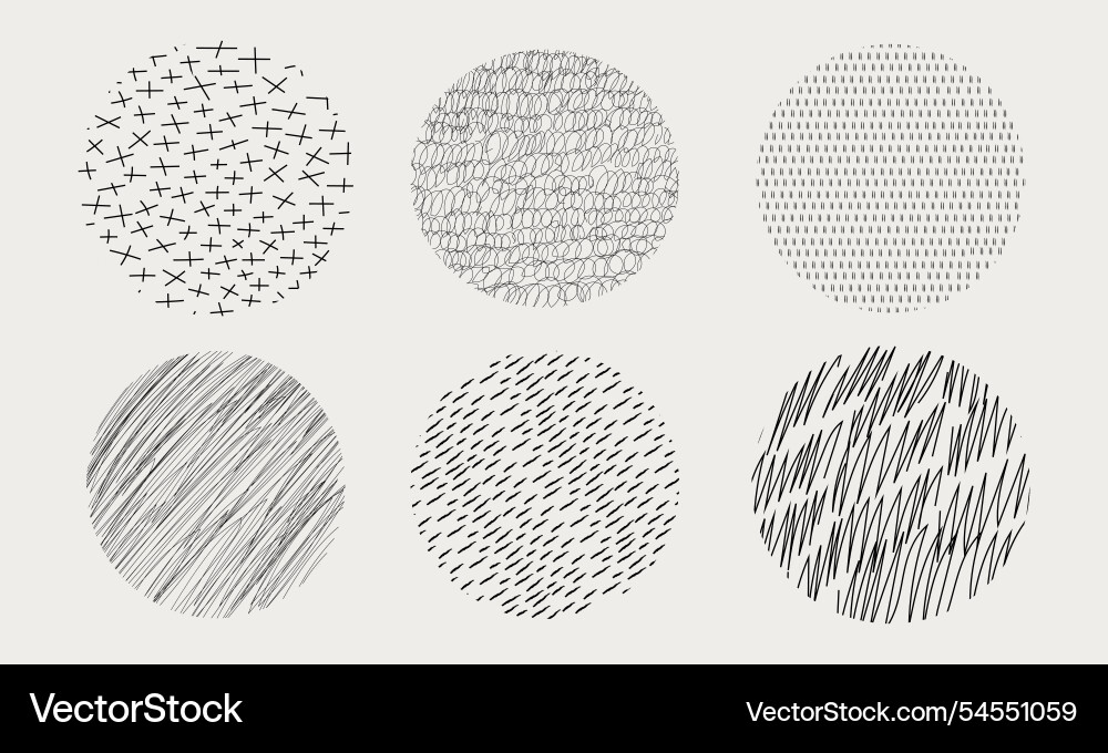 Slash quirky irregular lines textures set Slash quirky irregular lines textures set vector image