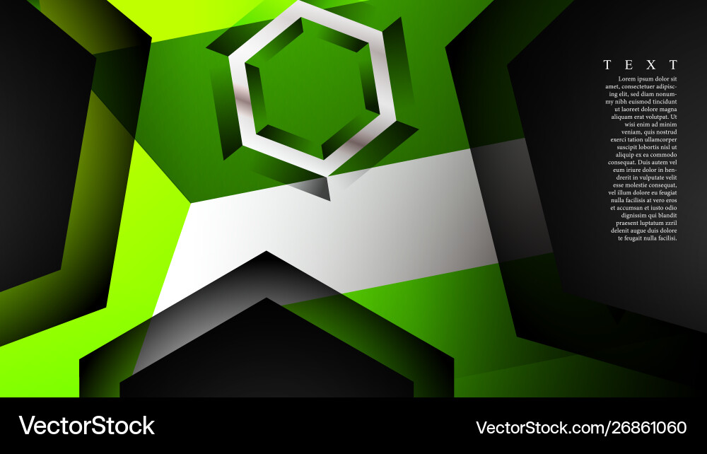 Abstract background with hexagon overlapping Abstract background with hexagon overlapping vector image