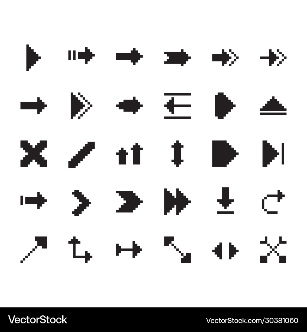 Arrow icon set design perfect for application web Arrow icon set design perfect for application web vector image
