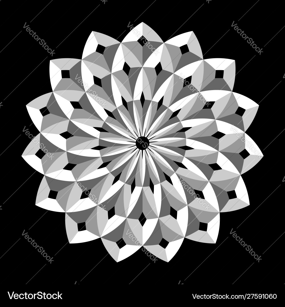 Geometric design element Geometric design element vector image