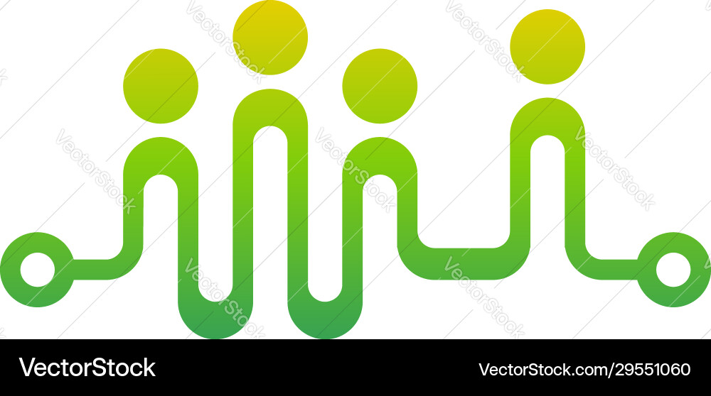 Logo-Designs von Menschen Logo-Designs von Menschen vektorbild