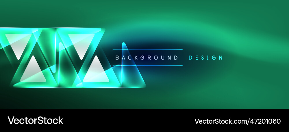 Neon lights hacking geometric background virtual Neon lights hacking geometric background virtual vector image