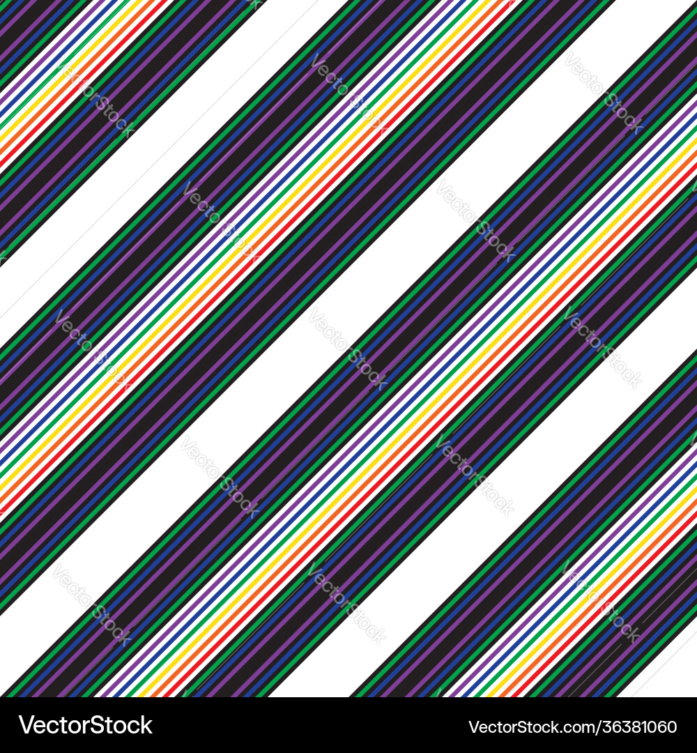 Rainbow stripe seamless pattern background Rainbow stripe seamless pattern background vector image