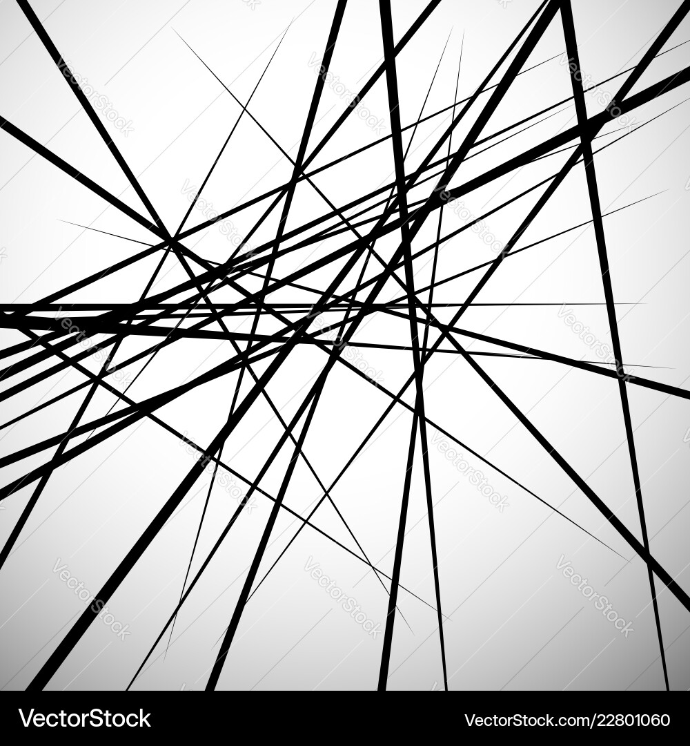 Random lines abstract background modern minimal Vector Image