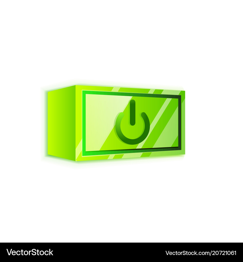 Start power button ui icon design on off symbol Start power button ui icon design on off symbol Vector Image