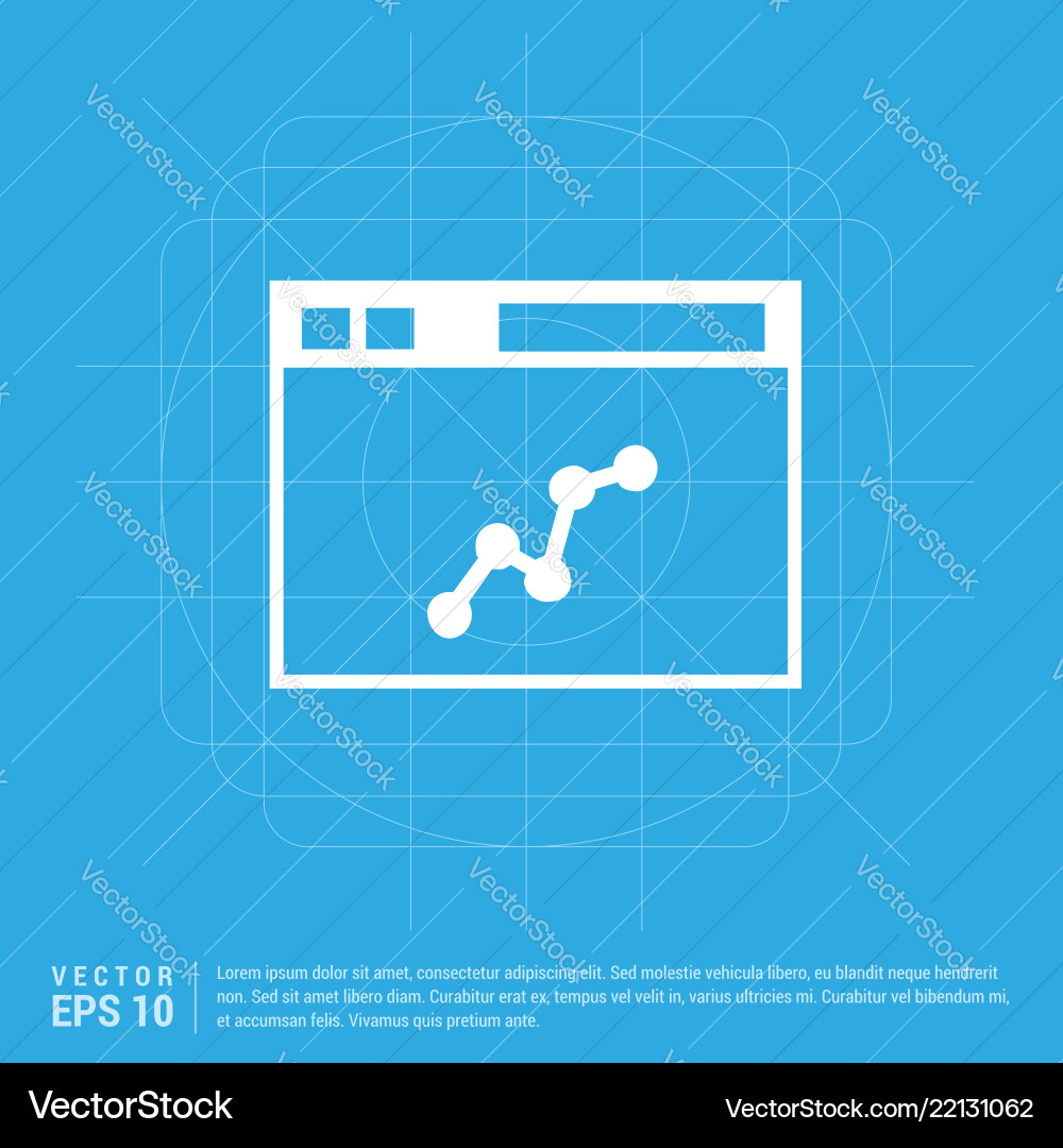App window interface icon Vector Image