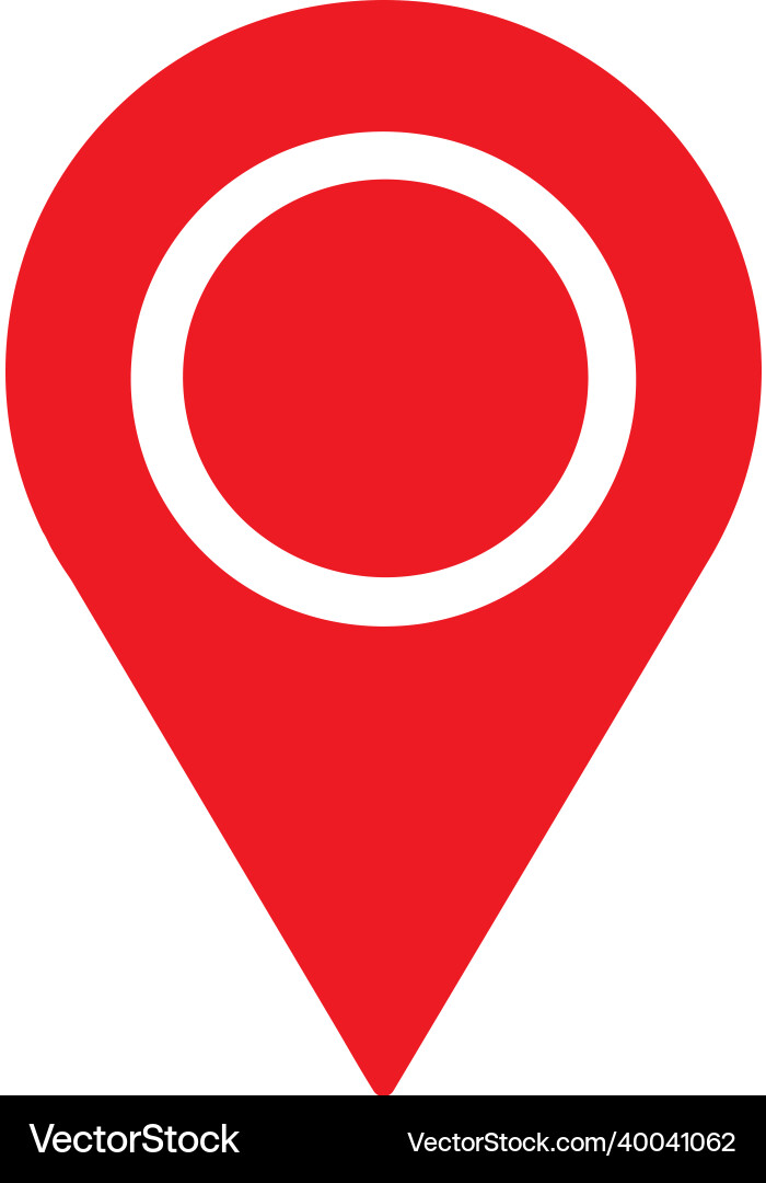 Map pointer pin icon sign design Vector Image