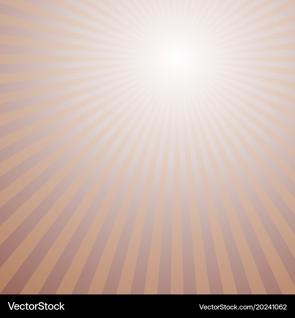 Retro abstract gradient burst background design vector image