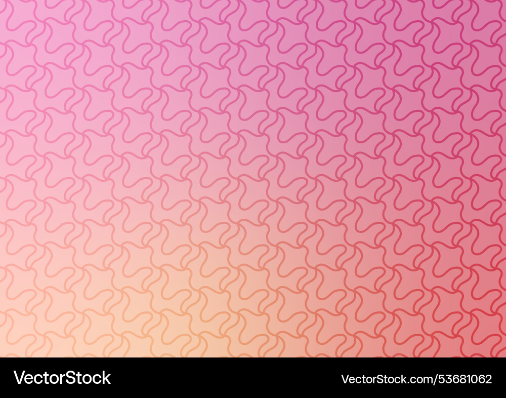 Soft pattern line design pink gradient background Soft pattern line design pink gradient background vector image