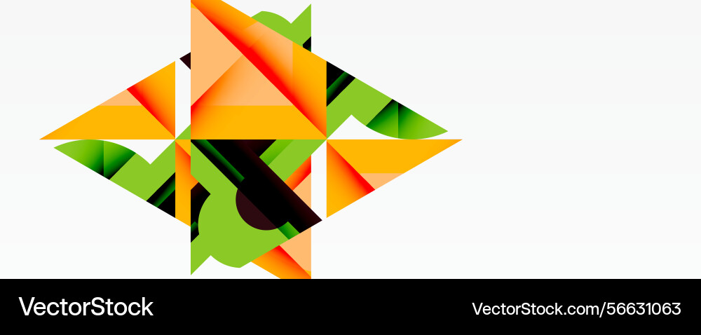 Abstract geometric shapes overlap creating Abstract geometric shapes overlap creating vector image