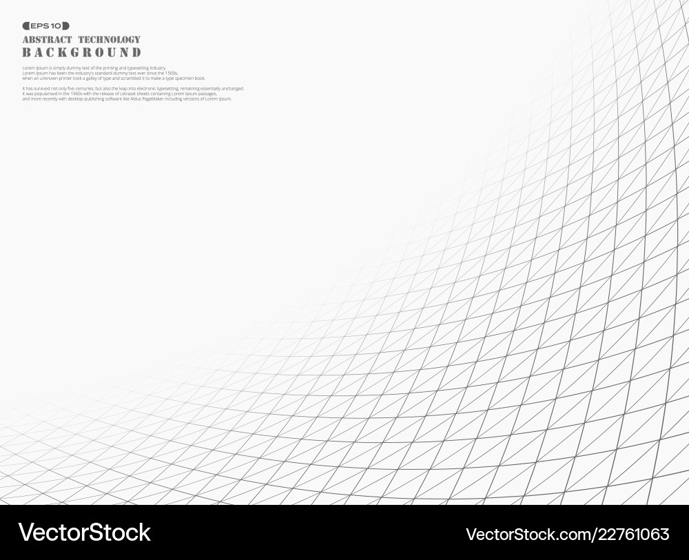 Abstract strip line of square geometric pattern Abstract strip line of square geometric pattern vector image
