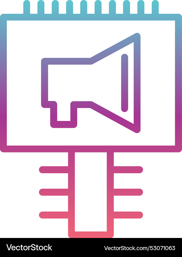 Add line gradient design Vector Image