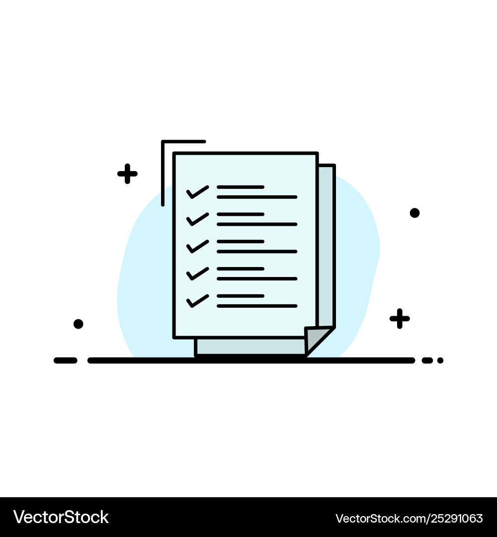 Checklist to do list work task notepad business Checklist to do list work task notepad business vector image