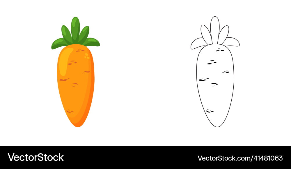 Coloring book page for preschool children Coloring book page for preschool children vector image
