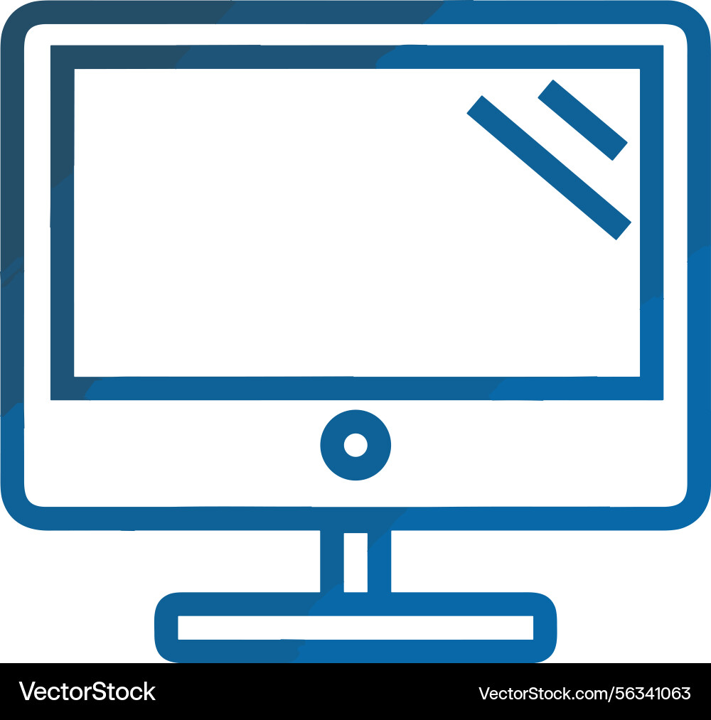 Computer icon symbol image Computer icon symbol image Vector Image