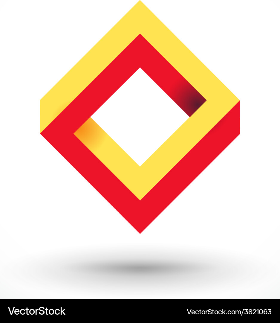 Impossible Loop Shape vector image
