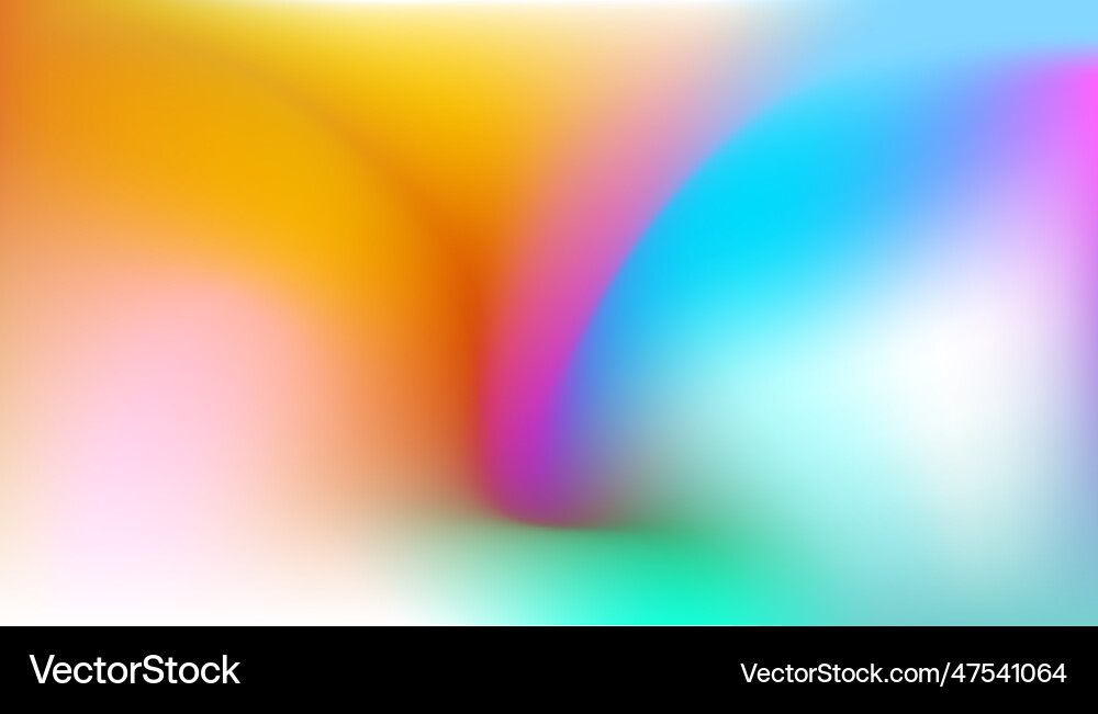 Abstract gradient colors flowing background design Abstract gradient colors flowing background design vector image
