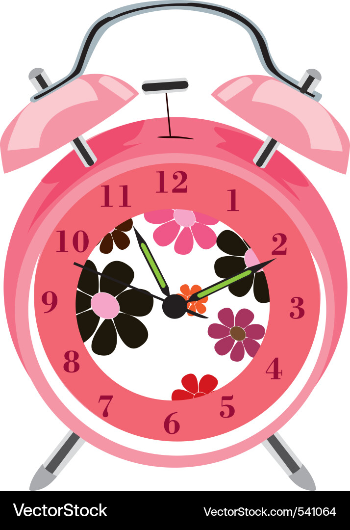 Alarm clock Vector Image