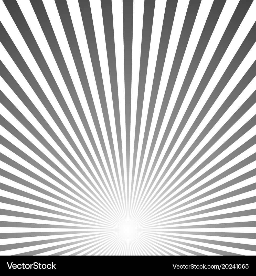 Dynamic Sunburst Rays Pattern vector image
