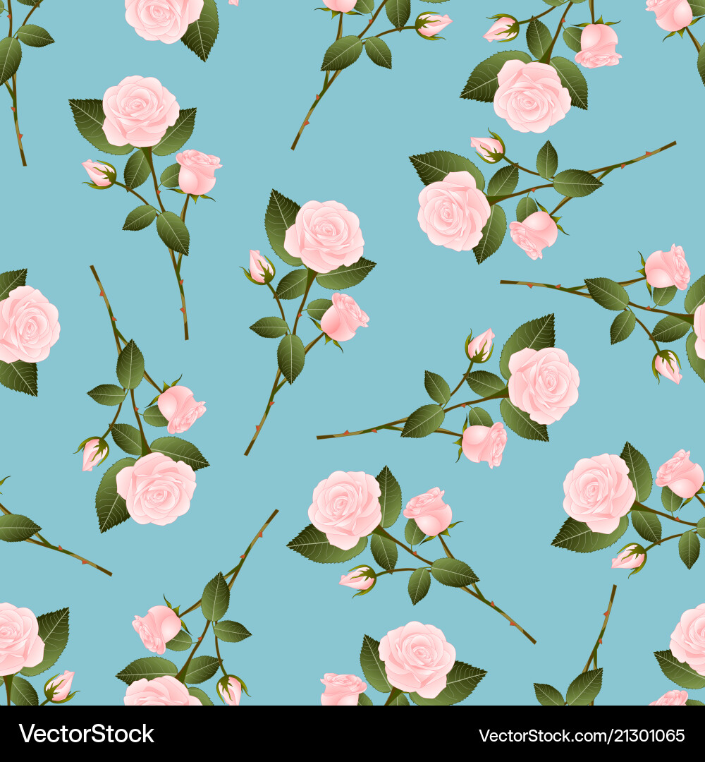 Elegant Pink Rose Bouquet Vector Image