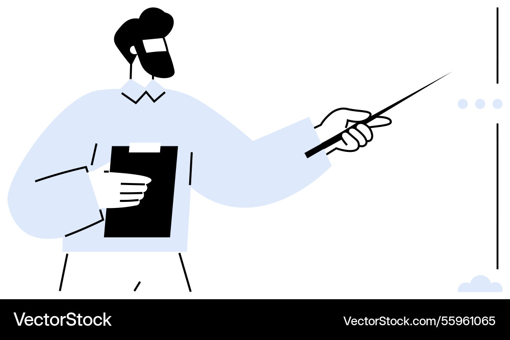 Professional presenting data insights using Professional presenting data insights using vector image