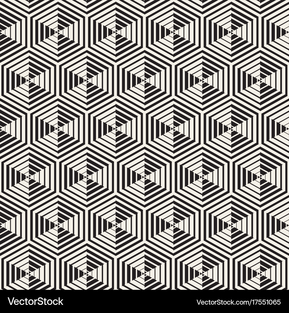 Seamless pattern with lines lattice Vector Image