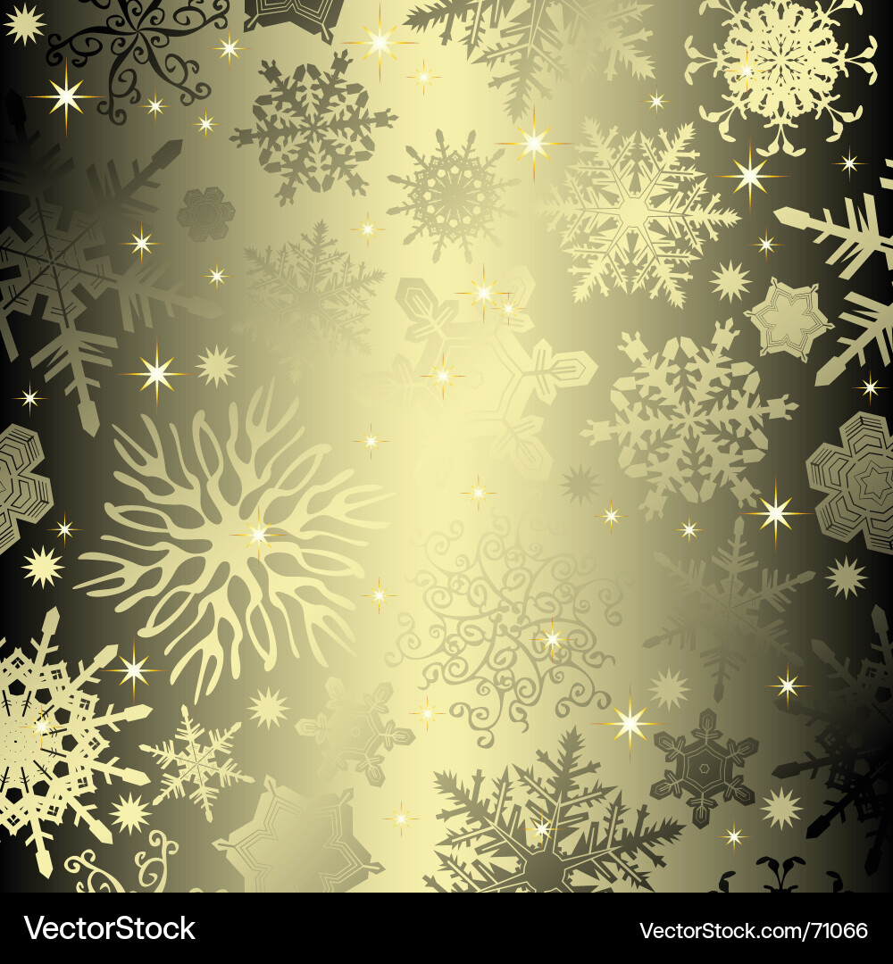 Seamless snowflake Vector Image