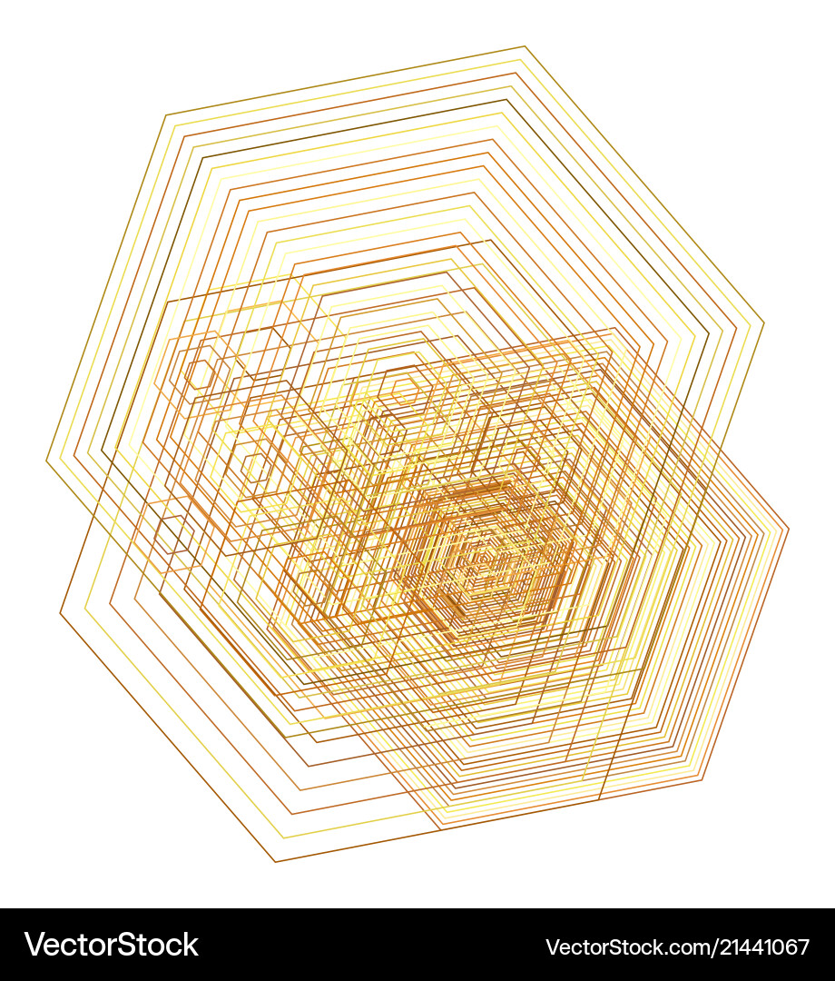 Abstract geometric background with shape vector image