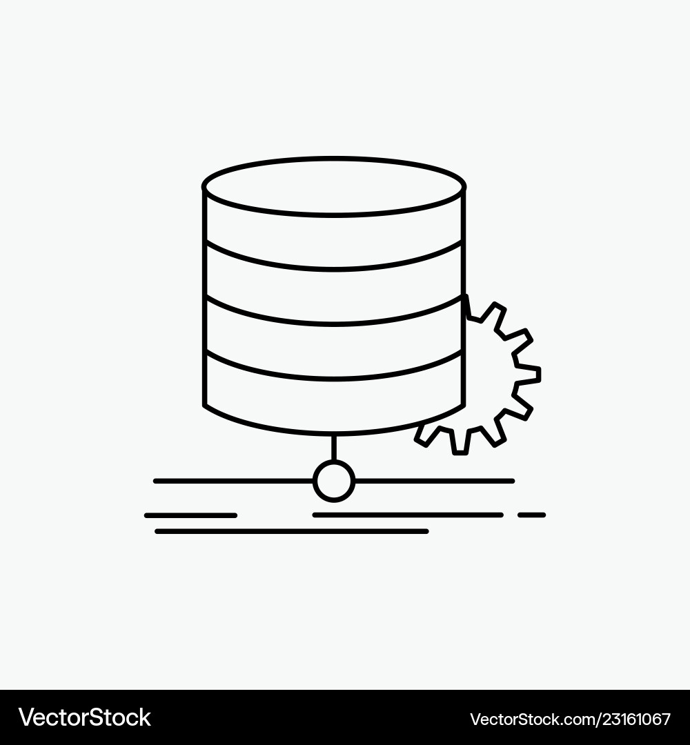 Algorithm chart data diagram flow line icon Algorithm chart data diagram flow line icon vector image
