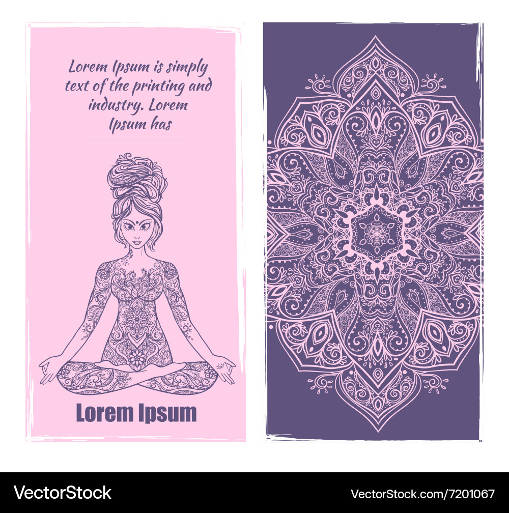 Beautiful card Vector Image