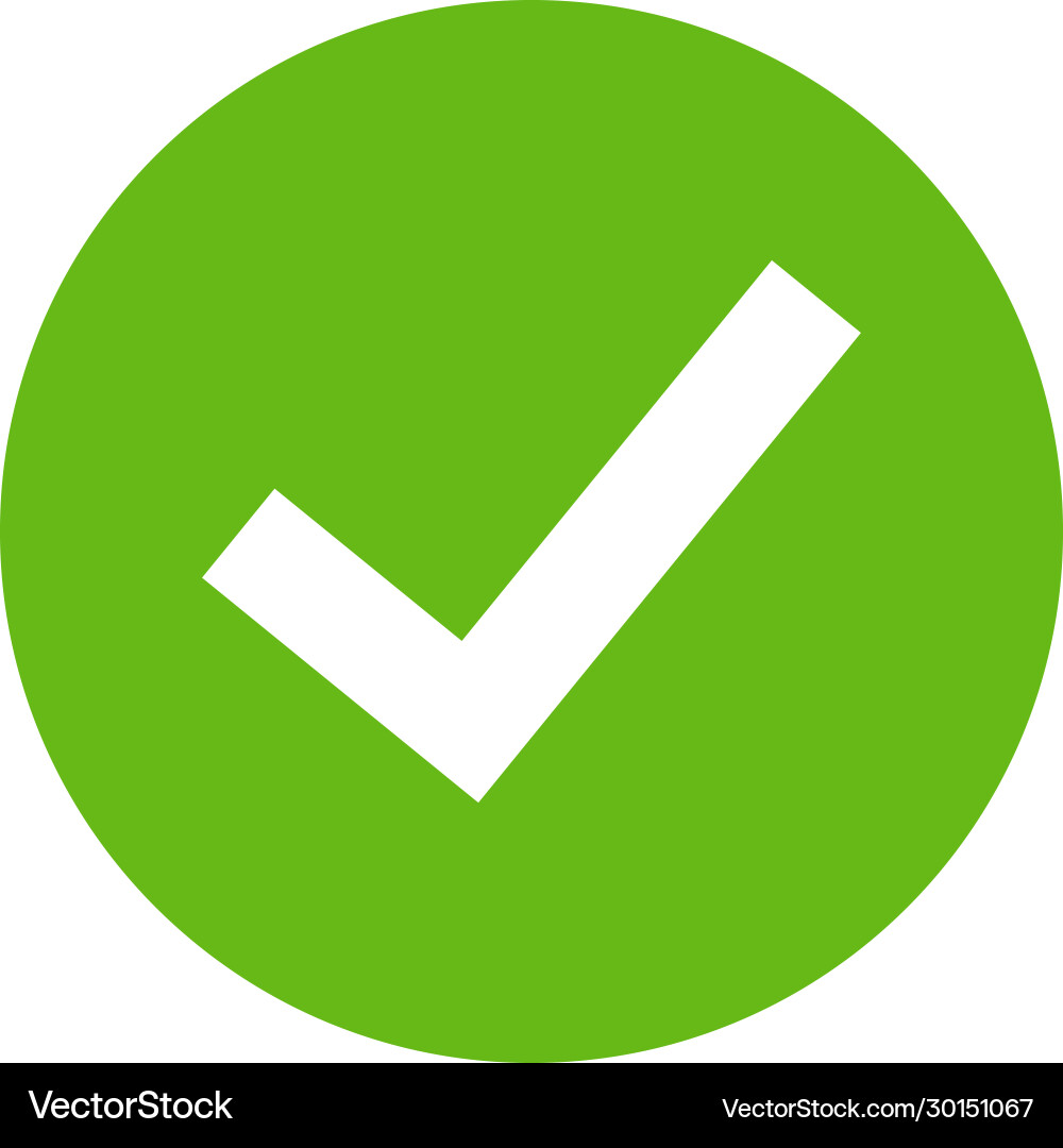 Check mark - list icon design template Check mark - list icon design template vector image