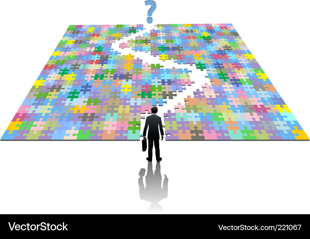 Complex Problem Solving vector image