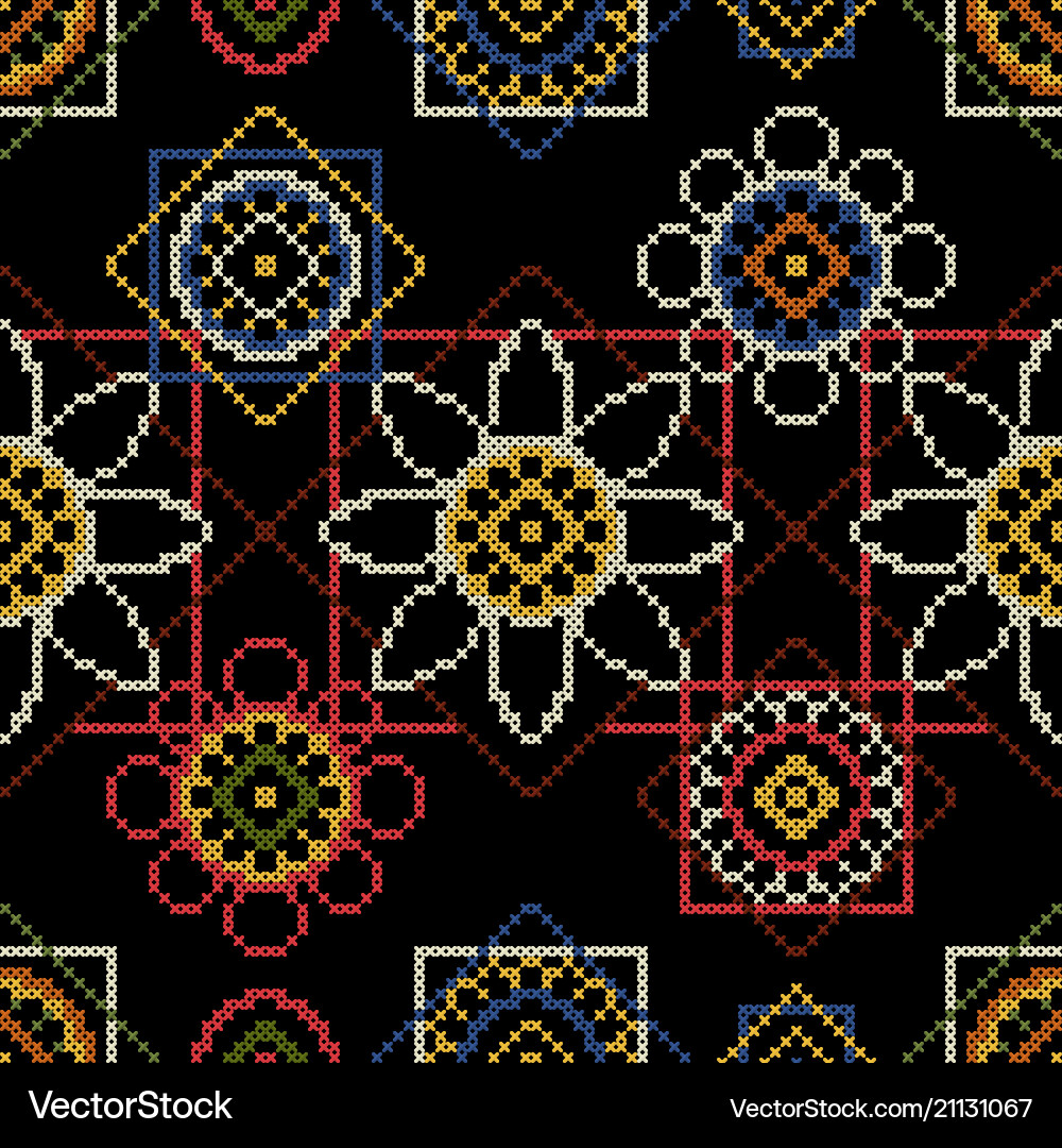 Hintergrund Stickerei Ornament für Geschenkpaket Hintergrund Stickerei Ornament für Geschenkpaket vektorbild