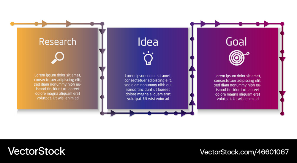 Infographic option number template design Infographic option number template design vector image