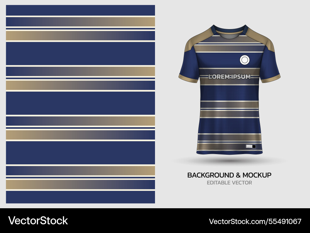 Jersey mockup and background pattern design Jersey mockup and background pattern design vector image